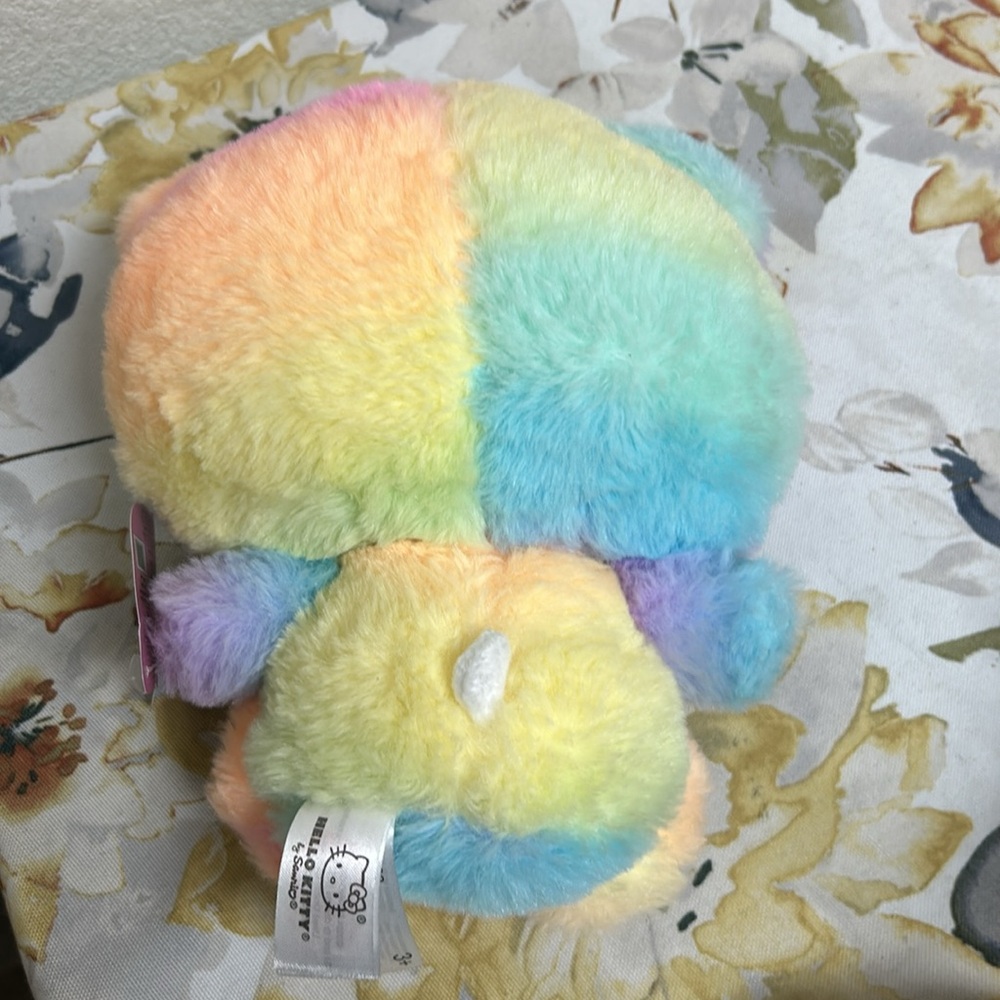 New with tags Hello Kitty 9" Rainbow Sherbet Plush toy collectible - Picture 5 of 8